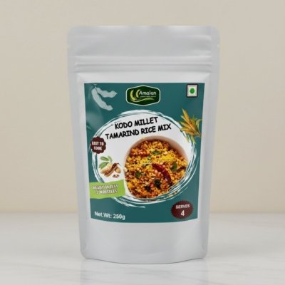 Kodo Millet Tamarind Rice Mix- 250g
வரகு புளியோதரை மிக்ஸ்